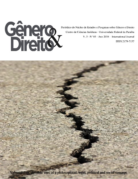 Resultado de imagen de Revista Gênero & Direito