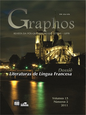 					Visualizar v. 13 n. 2 (2011): Literaturas de Língua Francesa
				