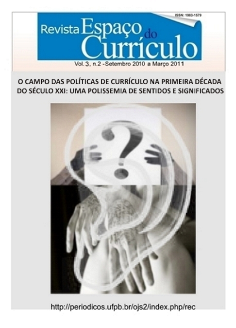 					Visualizar Vol.3 N.2 (2011) O CAMPO DAS POLÍTICAS DE CURRÍCULO NA PRIMEIRA DÉCADA DO SÉCULO XXI: UMA POLISSEMIA DE SENTIDOS E...
				