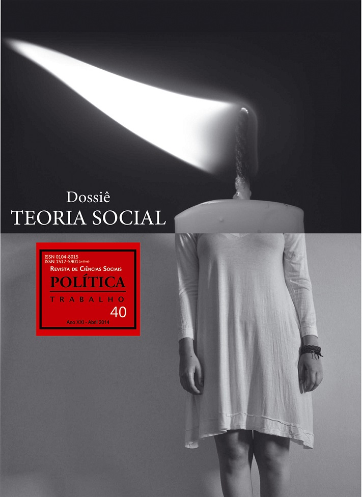 					Visualizar n. 40 (2014): TEORIA SOCIAL
				