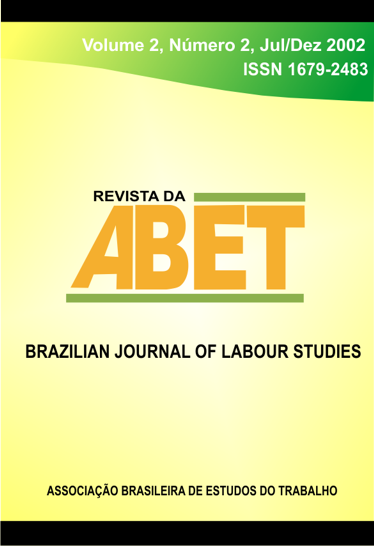 					Visualizar Revista da ABET | Volume 02 — nº 2
				