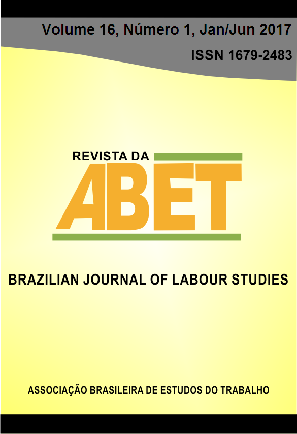 					Visualizar Revista da ABET | Volume 16 — nº 1
				