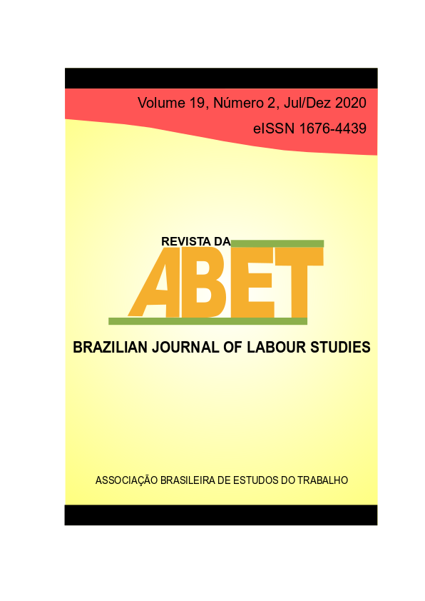 					Visualizar Revista da ABET | Volume 19 — nº 2
				