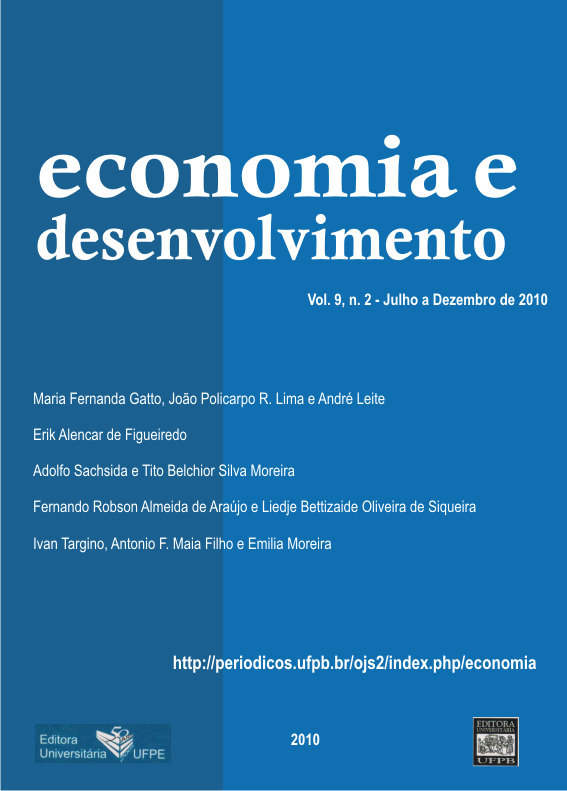 					Visualizar Vol.9 n.2 (2010) Revista Economia & Desenvolvimento
				