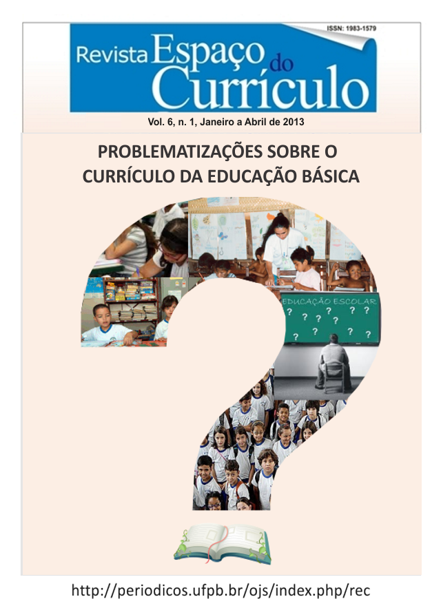 					Visualizar Vol.6 N.1 (2013) PROBLEMATIZAÇÕES SOBRE O CURRÍCULO DA EDUCAÇÃO BÁSICA
				