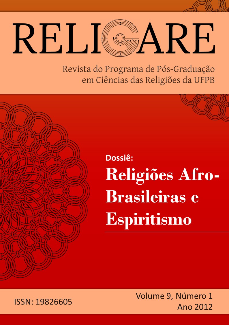 					Visualizar v. 9 n. 1 (2012): Religiões Afro-brasileiras e Espiritismo
				