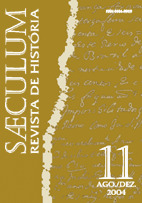 					View Sæculum (n° 11 - ago./ dez. 2004)
				