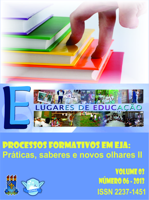 					Visualizar v. 3 n. 6 (2013): Processos formativos em EJA: práticas, saberes e novos olhares II
				