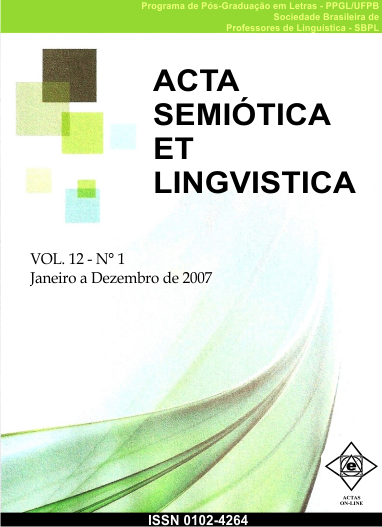 					Visualizar v. 12 n. 1 (2007)
				