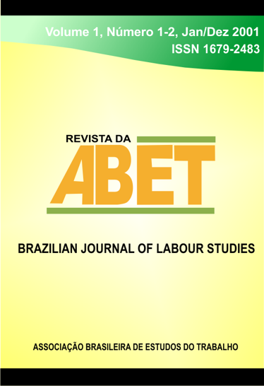 					Visualizar Revista da ABET | Volume 01 — nº 1-2
				