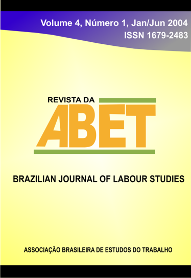 					Visualizar Revista da ABET | Volume 04 — nº 1
				