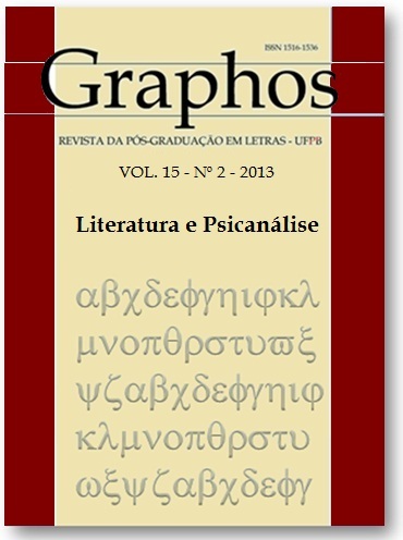 					Visualizar v. 15 n. 2 (2013): Literatura e Psicanálise
				