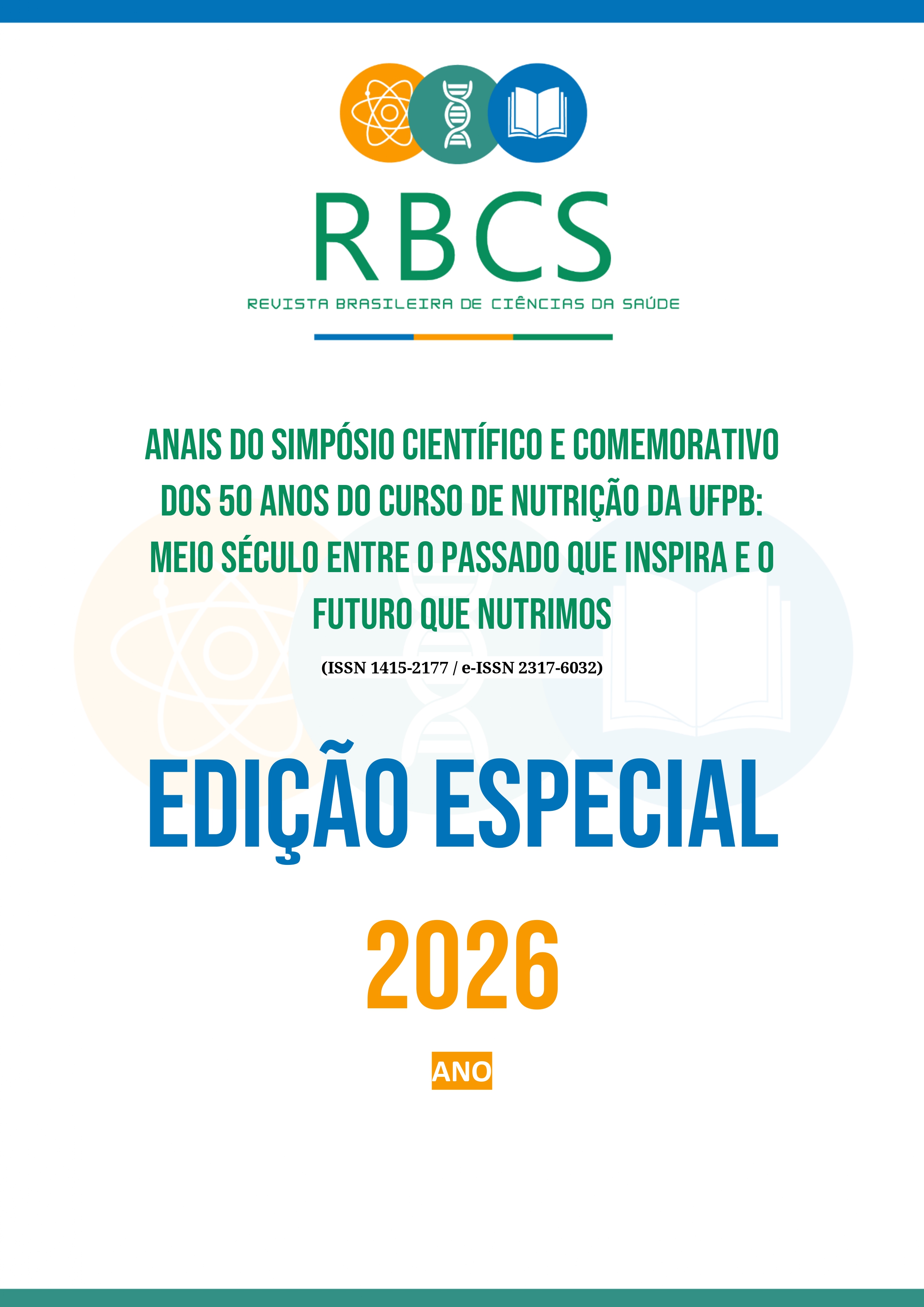 					View 2026: Anais do simpósio científico e comemorativo dos 50 anos do curso de nutrição da UFPB: meio século entre o passado que inspira e o futuro que nutrimos
				