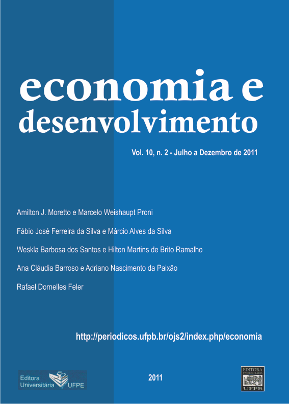 					Visualizar Vol.10 n.2 (2011) Revista Economia & Desenvolvimento
				