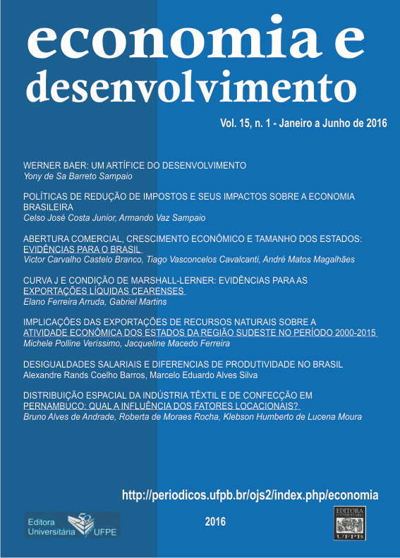 					Visualizar Vol.15 n.1 (2016) Revista Economia & Desenvolvimento
				