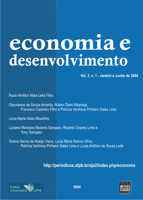 					Visualizar Vol.3 n.1 (2004) Revista Economia & Desenvolvimento
				