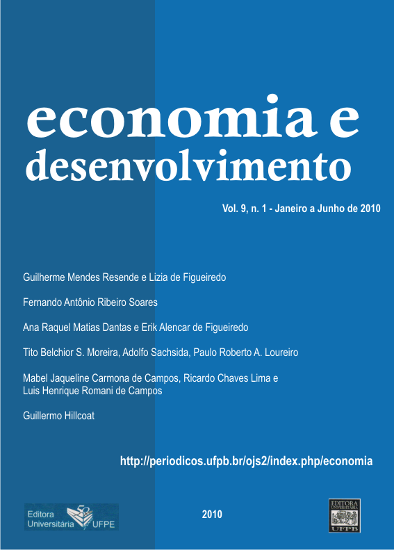 					Visualizar Vol.9 n.1 (2010) Revista Economia & Desenvolvimento
				