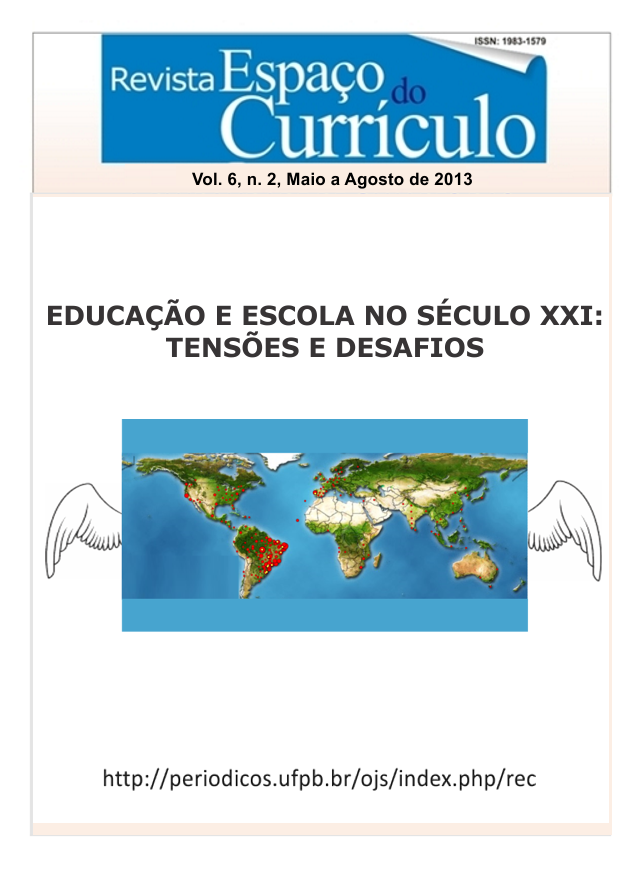 					Visualizar Vol.6 N.2 (2013) EDUCAÇÃO E ESCOLA NO SÉCULO XXI: TENSÕES E DESAFIOS
				