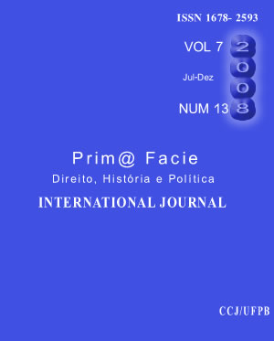 					Visualizar v. 7 n. 13 (2008)
				