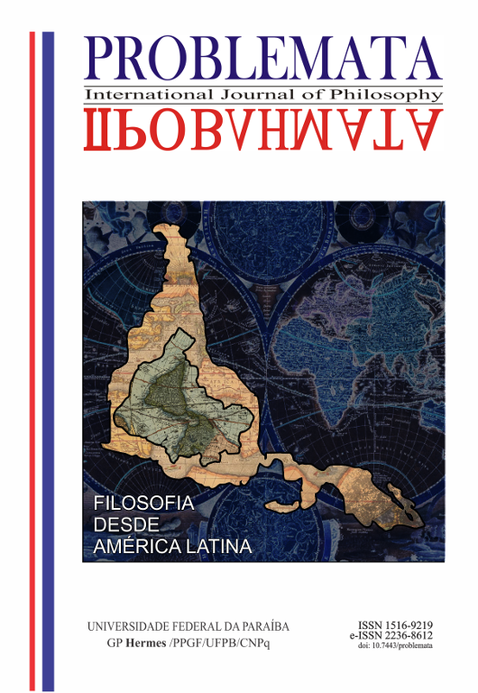 					Visualizar v. 6 n. 1 (2015): Filosofia desde América Latina
				