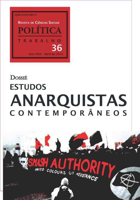 					Visualizar n. 36 (2012): ESTUDOS ANARQUISTAS CONTEMPORÂNEOS
				