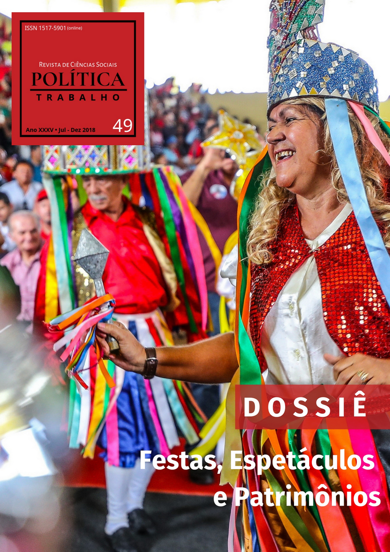 					Visualizar n. 49 (2018): FESTAS, ESPETÁCULOS E PATRIMÔNIOS
				