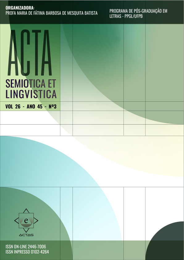 					Visualizar v. 26 n. 3 (45): ACTA SEMIOTICA ET LINGVISTICA 
				