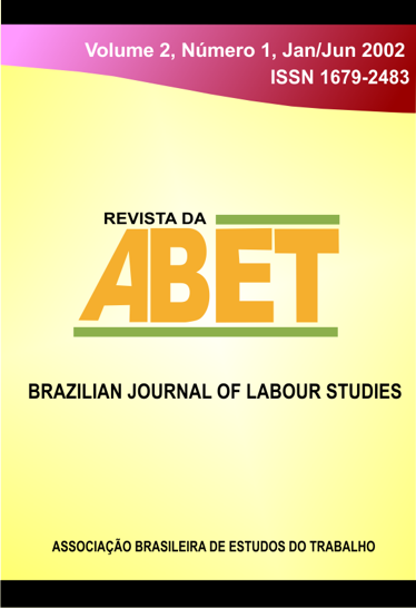 					Visualizar Revista da ABET | Volume 02 — nº 1
				