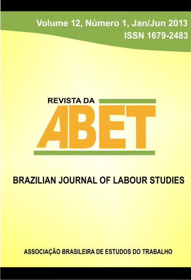 					Visualizar Revista da ABET | Volume 12 — nº 1
				