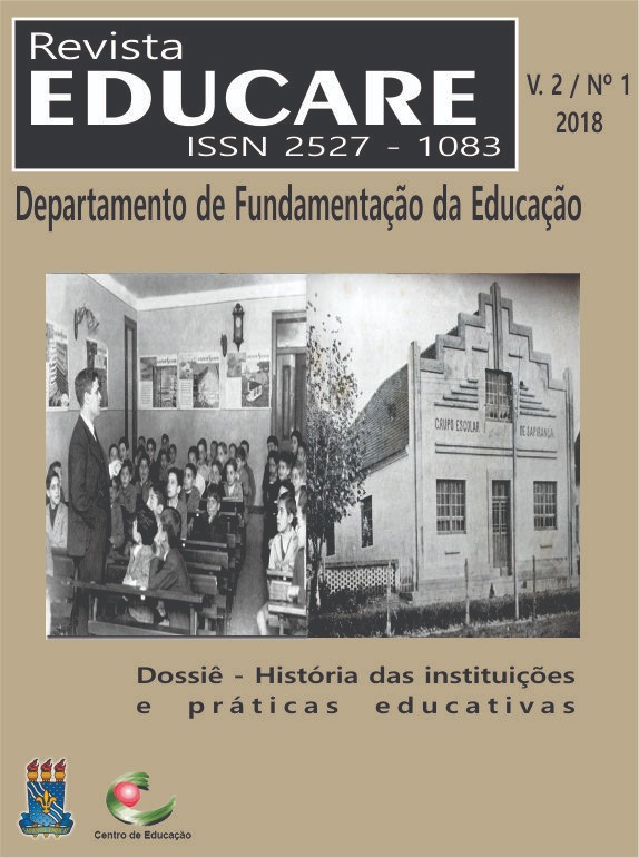 					Visualizar v. 2 n. 1 (2018): Histórias das Instituições e Práticas Educativas
				